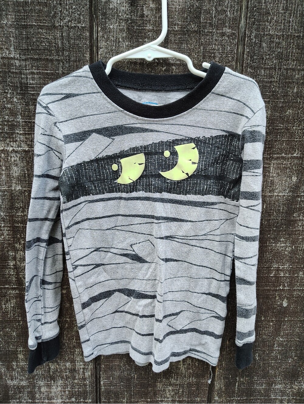 Sara's Prints Glow in the Dark Mummy Top